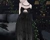bow gown black