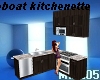 Houseboat kitchenette