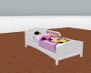 minnie white toddler bed