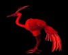 Red Paradise Bird