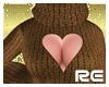 R| Heart Sweater Brown