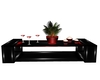 Coffee Table Blk/Red
