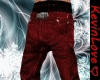 Gangsta Red Jeans