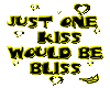 Yellow Kiss Sticker