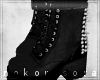 n| Black Spike Boots