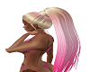 long blond n pink Pony T