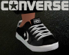 Converse Black Leather