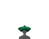 emerald hat