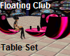 Floating club table PINK