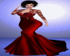 dress - Glamur Vermelho