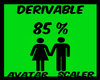 {J} 85 % Avatar Scaler