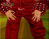 (m7) co0l red pants M