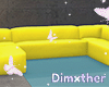 X. L Yellow Sofa