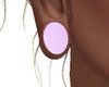 lavender ear plug