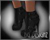 [BGD]Buckled Boots-Black