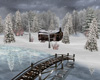 Winter Snow Cabin