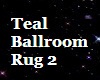 V Teal Ballroom Rug 2