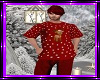 Daddy Reindeer Pj's Set