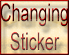 ! Changing Sales Sticker