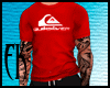 shirt quiksilver+tattoo