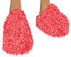 m slippers red