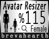 Avatar Scaler 115% F