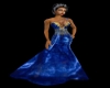 (Msg) Velvet Blue Gown
