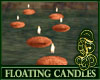 Floating Candles Orange
