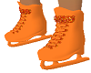 ice skates orange F
