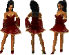 Dress animated red