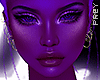 Purple Glow Makeup -Zell