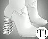 T! CowGirl White Boots