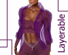 Sheer Purple Jacket