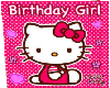 Hello Kitty B Day Card 