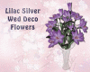 Lilac Silver Wed DecoFlo