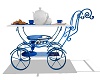 True Blue Tea Cart