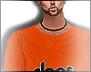 Z l- Orange Dope Shirt 