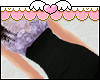 M| Purple Lace top/skirt