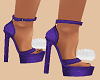 Santa Purple Shoes