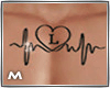 L pulse tattoo
