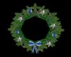 *AE* Blue Silver Wreath