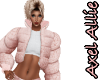 AA Pink Puffer Jacket