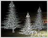 Set of  Winter Trees