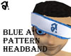 a!| Blue a! Headband
