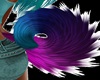 blue purple Tail