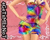[4G]Rainbow Frill Dress