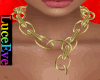 Gold Lasci Chained Set