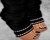 Black PVC Socks