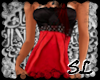 [SL] red/black dress