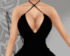 black halter dress